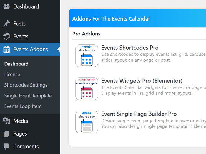 events-addons-bundle