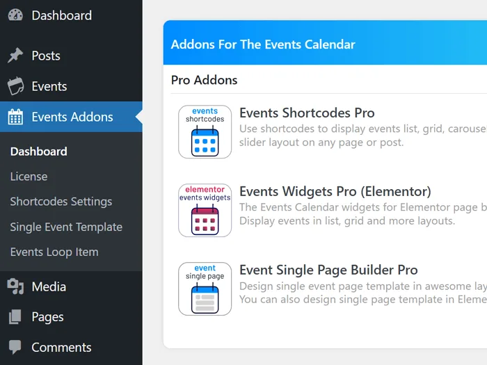 events-addons-bundle