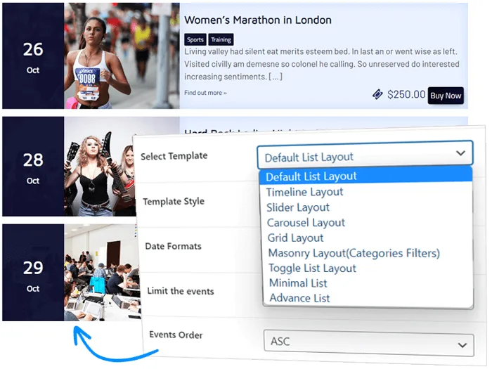 events-shortcodes