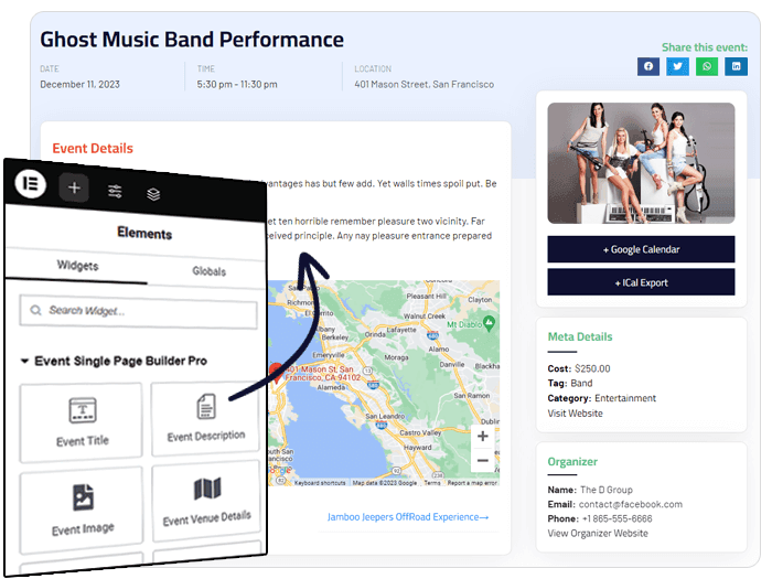 single-event-template